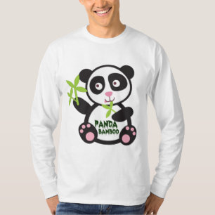Camiseta de Panda de Bambu Ecológica