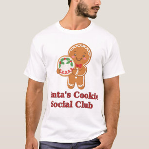 Camiseta de Pão de Mel do Clube Social de Biscoito