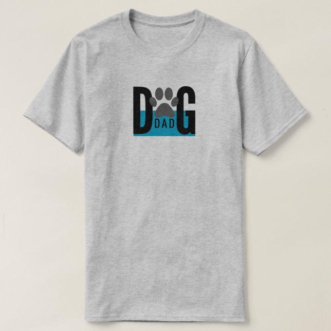 Camiseta de Papai do Cachorro (Frente do Design)