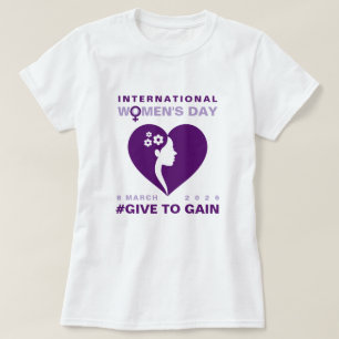 Camiseta Dê Para Ganhar Dia Internacional da Mulher 2026