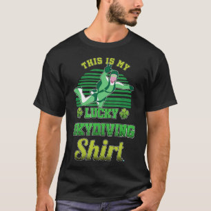 Camiseta de Paracaidismo de Skydiving Masculina Sk