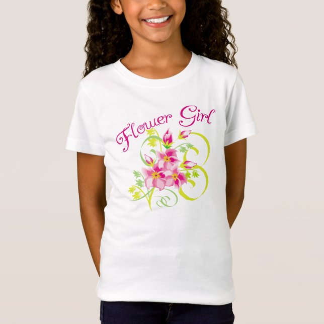 Camiseta de Paradise Flowergirl (Frente)