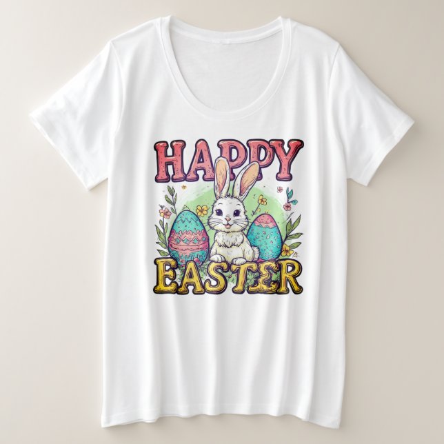 Camiseta de Páscoa (Frente do Design)