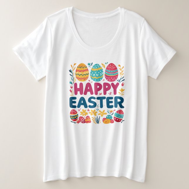 Camiseta de Páscoa (Frente do Design)