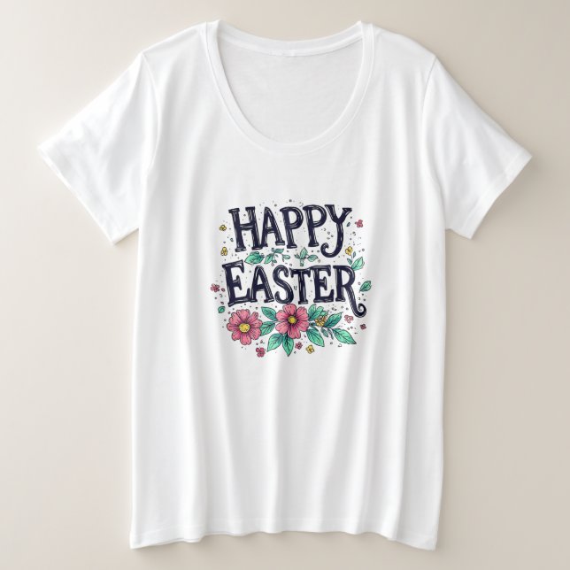 Camiseta de Páscoa (Frente do Design)