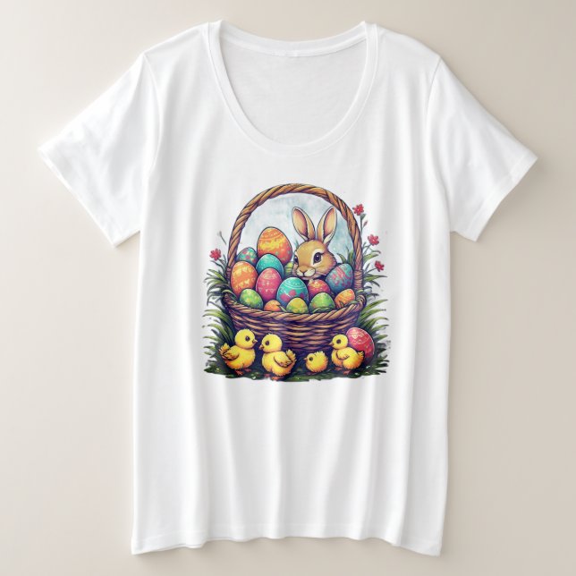 Camiseta de Páscoa (Frente do Design)