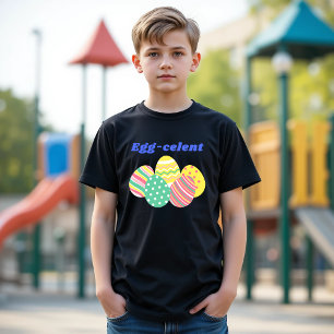 Camiseta de Páscoa Celestial para Ovos para Crianç