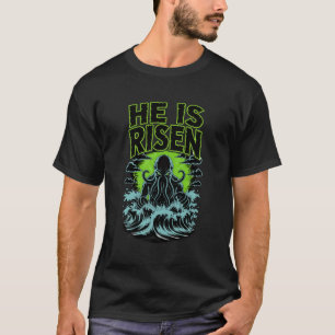 Camiseta de Páscoa do Cthulhu Ressuscitado