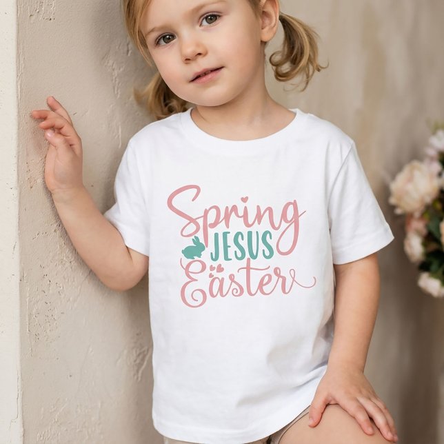 Camiseta de Páscoa Jesus para Crianças (Criador carregado)