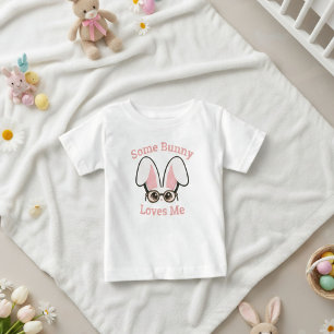 Camiseta de Páscoa para Bebê Menino - Algum Coelhi