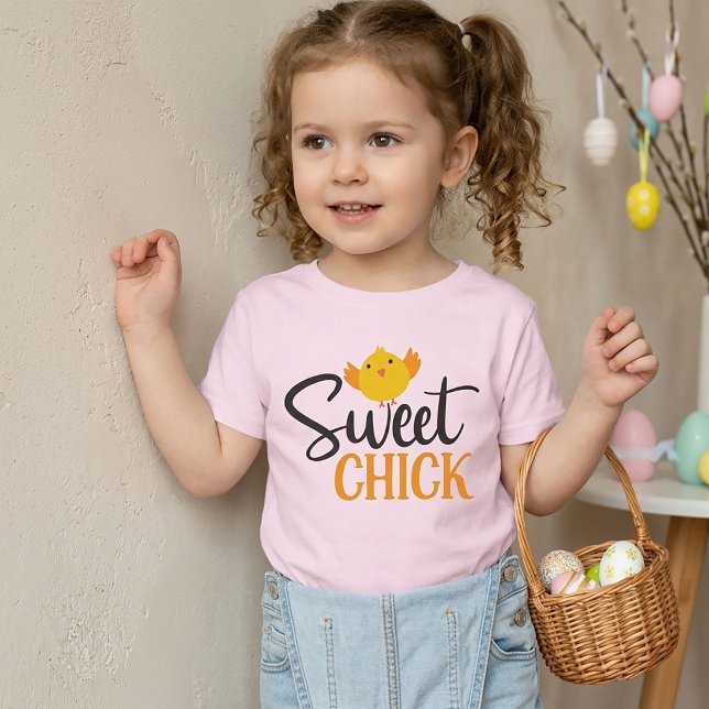 Camiseta de Páscoa Sweet Chick para Crianças (Criador carregado)