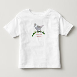 Camiseta de pássaro fofo