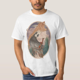 Camiseta de Pássaro Vintage | Estilo Antigo Retro