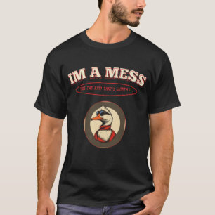 Camiseta de Pato de Desenho Antigo – Estou uma Bag