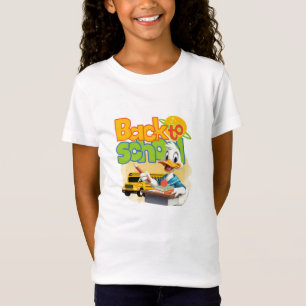 Camiseta de Pato Fofo de Volta à Escola – Cartoon