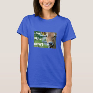 Camiseta de Paz de Amor (escuro)