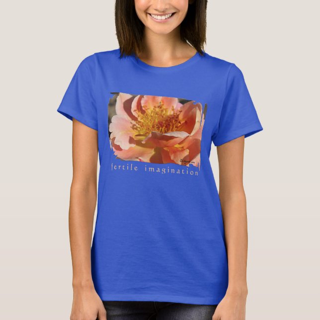 Camiseta de peachy Rosa (Frente)