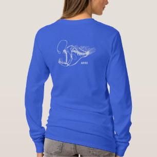 Camiseta de Peixe-Lanterna do Abismo