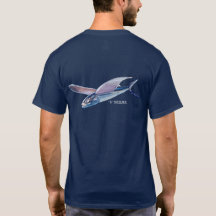 Camiseta de peixe voador