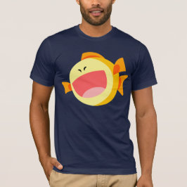 Camiseta de Peixes Feliz e Bonita