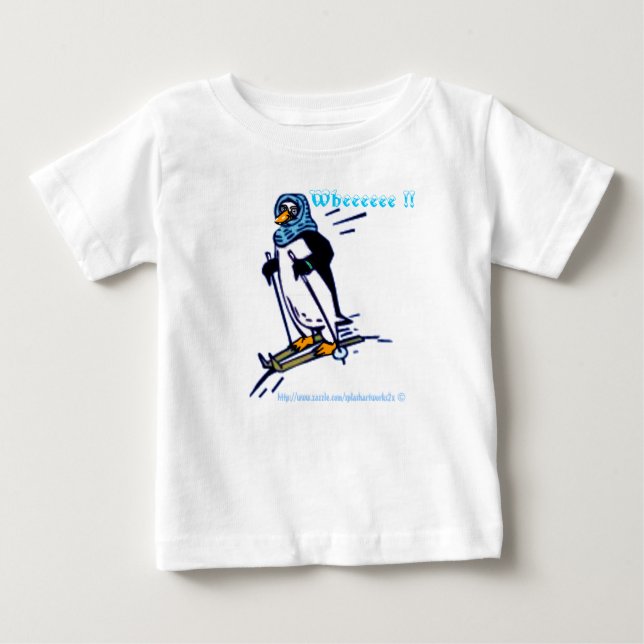 Camiseta de Penguin Fun-Wheel 4 eu! (Frente)