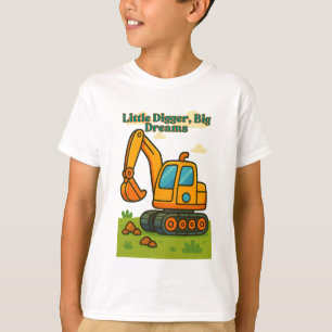 Camiseta de Pequeno Digger para Crianças - Cartoon
