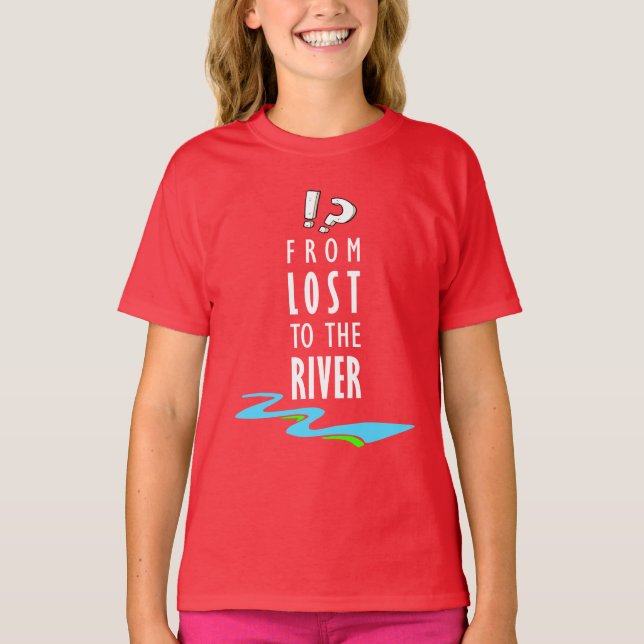 Camiseta De perdidos ao rio (Frente)