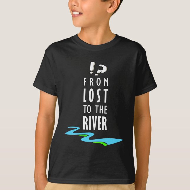 Camiseta De perdidos ao rio (Frente)