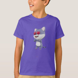 Camiseta de Personagem de Desenho Animado Fofo | C