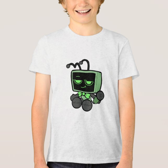 Camiseta de Personagem Divertida - Fantasia Vee do (Frente)