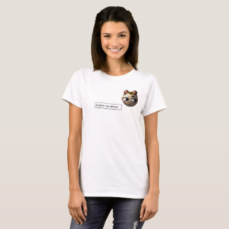 Camiseta de Personagem Ilustrado Fofo - Deixe-me e
