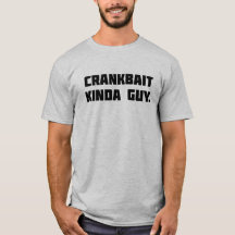 Camiseta de pesca de Cara tipo Crankbait