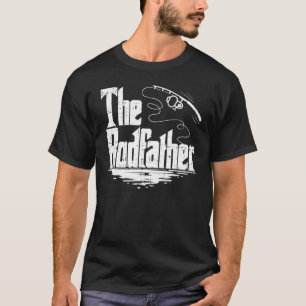 Camiseta de Pesca Divertida O Rodfather