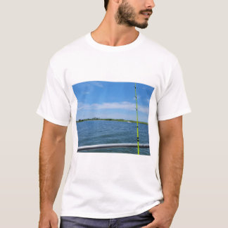 Camiseta de pesca marítima oceânica