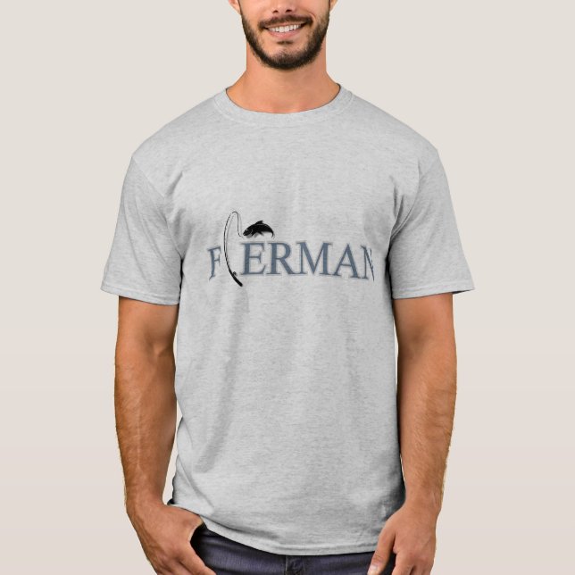 Camiseta de Pescador – Arte Clássica para Amantes  (Frente)