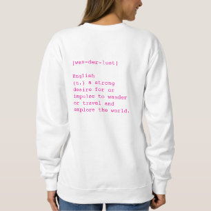 Camiseta de pescoço de galinha de Wanderlust