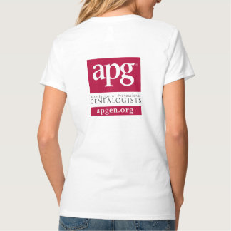 Camiseta de pescoço V feminino da APG - Capa curta
