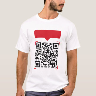 Camiseta de Piadas Ruins Código QR