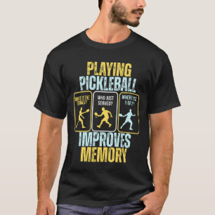 Camiseta de Pickleball - Camisetas masculinas de P