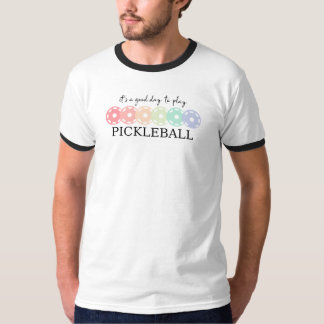Camiseta de Pickleball – É um Bom Dia para Jogar