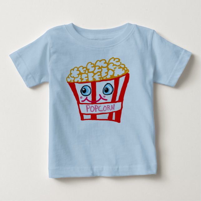 Camiseta 🍿 de pipoca (Frente)