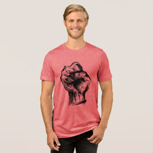 Camiseta Dê poder ao seu espírito com a punheta criada