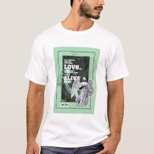 Camiseta de Poesia O Que Nos Mantém Vivos