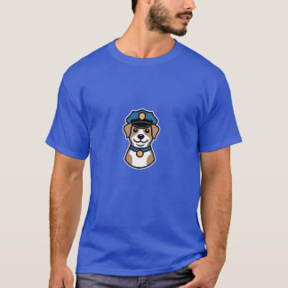 Camiseta de policial