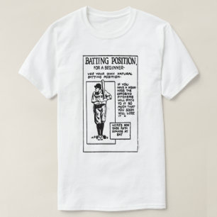 Camiseta de Posição de Rebatida