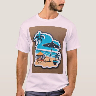 Camiseta de praia
