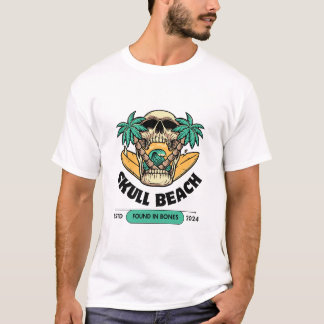 camiseta de praia