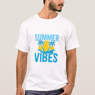 Camiseta de Praia com Estilo de Verão