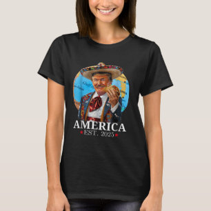 Camiseta de Praia Retro Vintage América Est 2025 