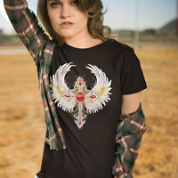 Camiseta de Prata Católica Vestida Anjo Divina